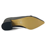 Beety 713 25YA Kadın Abiye Ayakkabı Platin