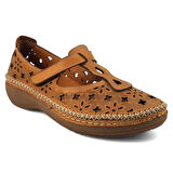 Venüs 25190242 25YS Kadın Günlük Sandalet Taba