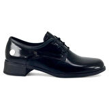 Mammamia 7245 25YA Kadın Günlük Ayakkabı Siyah Rugan