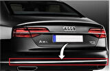 Audi A8 Krom Arka Tampon Orta 2014-2017