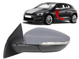 Scirocco Sol Ayna Komple Katlamalı Çevre Aydınlatmalı 9 Pin 1K8857507Q- 2009-2017