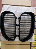 ÖN PANJUR BÖBREK PARLAK SİYAH SET BMW E60+LCİ 2004-2009