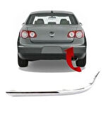 Passat Tampon Nikelajı Arka Sag 2006-2011 Krom