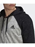 ESSENTİALS MÉLANGE SMALL LOGO KAPÜŞONLU ÜST