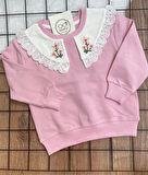 Dantel Yaka Süper Kalite Sweatshirt (tdochuB8EpH8h)