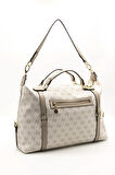 Kadın Omuz Çantası 1064-44100 SİLVER POLO Kadın ÇANTASI M178 BEJ-MAT KUM