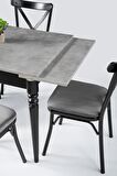 Pınar Bahar Açılır Mutfak Masa Sandalye Takımı 70x80