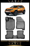 Dacia Duster 4x4 2019 Model Araca Özel 3d Havuzlu Paspas