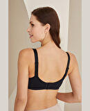 Dantelli Minimizer Toparlayıcı Büyük Beden Kalın Askılı Balenli Desteksiz Sütyen