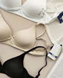 NBB Desteksiz Balensiz İnce Askılı Üçgen Sütyen/Bralet-3680