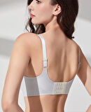 Carma İthal Balensiz Dikişsiz İce-Silk Yarı Push-up İnce Askılı Sütyen