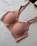 Nessa İnce Askılı Çıkarılabilir Padli Dikişsiz Lazer Kesim İz Yapmaz Kopçasız Bralet-2012