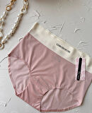 Alina Dikişsiz İz Yapmaz Yüksek Bel Üstün Kalite Beli Yazılı Hafif Slip