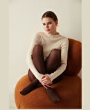 Penti 40 Den Micro Mat Ağlı Burunlu Box Body Opak Kulotlu Çorap