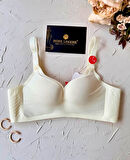 Marie İthal Dikişsiz Balensiz Destekli Toparlayıcı Özellikli Kalın Askılı C Cup Kaliteli Sütyen