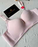 Marie İthal Dikişsiz Balensiz Destekli Toparlayıcı Özellikli Kalın Askılı C Cup Kaliteli Sütyen