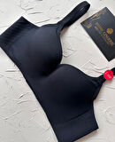 Marie İthal Dikişsiz Balensiz Destekli Toparlayıcı Özellikli Kalın Askılı C Cup Kaliteli Sütyen