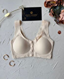 Gracie Lazer Kesim Dikişsiz Önü Çıtçıtlı Açılabilir Rahat Bralet/Sütyen (Emziren Anneler)