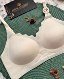 Layla İthal Buz İpek (İce-Silk) Ultra İnce Rahat Nefes Alır Görünmez Lazer Dikişsiz Sütyen