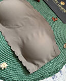 Hazel Silikonlu Askısız Balensiz Lazer Kesim Dikişsiz Çıkarılabilir Padli İthal Straplez Sütyen