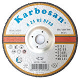 Karbosan Metal Taşlama Diski 180x8,0x22,23