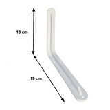 Raf Altı 6x8 mm Beyaz