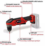 Einhell TE AD 18 Li  Solo Dik Açılı Vidalama