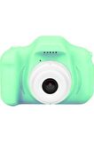 Pazariz Yeşil 4 Gb Sd Kartlı Mini Eğitici Kamera Çocuklar İçin Dijital Fotoğraf Makinesi 