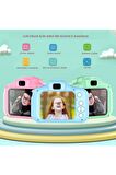 Pazariz Mavi Renk Mini 1080p Hd Kamera Çocuklar Için Dijital Fotoğraf Makinesi 2.0 inç Ekran 720-108