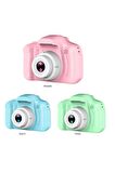 Pazariz Mavi Renk Mini 1080p Hd Kamera Çocuklar Için Dijital Fotoğraf Makinesi 2.0 inç Ekran 720-108