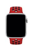 Pazariz Apple Watch Uyumlu 42-44-45 Mm Bileklik Spor Band  Kordon Kırmızı