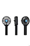 Katlanabilir El Fanları Pil Işletilen Şarj Edilebilir El Mini Fan