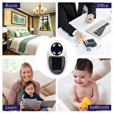 Pazariz Mini Isıtıcı Kumandalı Mini Fanlı Isıtıcı Priz Tipi Pratik Isıtıcı Kumandalı Portable Heater