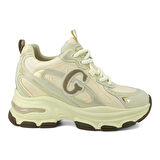 Guja 450 Kadın 25KA Sneaker Günlük Ayakkabı Bej