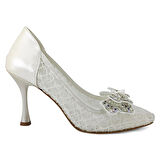 Beety 26 25KA Kadın Abiye Ayakkabı Sedef