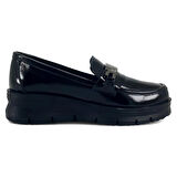 Beety 04 018 25KA Kadın Günlük Ayakkabı Siyah Rugan