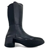 Mammamia 2300 25KÇ Kadın Günlük Çizme Siyah