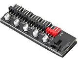 Fan Çoklayıcı 5 Port Y PWM Splitter 4 pin Hub Cpu Kablo Çoğaltıcı