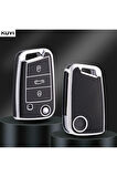 Seat Leon Mk3.5 Anahtar Kılıfı Siyah Renk
