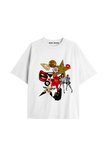 UNİSEX Bay Grillz Tee Desenli Beyaz Yazlık T-shirt