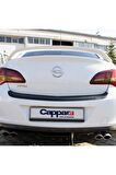 Opel Astra J Arka Tampon Eşiği Koruma (Abs) Mat Siyah 2012-2018