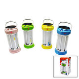 40W X 6 TÜP SOLAR ŞARJLI - FİŞLİ LED IŞILDAK FENER 240W  GO50608613000