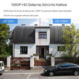 2.0 MP HD Lens İç Dış Mekan Suya Danıklı IP Wifi Network Güvenlik Kamerası Wifi Kamera  GO50603584340