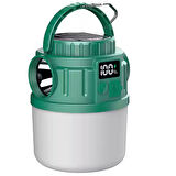 24 LED 5 AYDINLATMA MODU + 2 YAN IŞIK (BEYAZ / SARI) 1200 MAH SOLAR KAMP LAMBASI V65-3  GO506089MT-25077