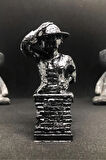 Monkey D. Luffy One Piece Büst 10cm - Silver Efekt