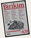 Birikim Aylık Sosyalist Kültür Dergisi Sayı: 408 Nisan 2023