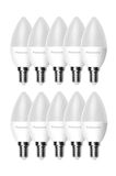 Panasonic 4,9W (40W) Led Mum Ampul Sarı 2700K - E14 10 Adet Avize Lambası