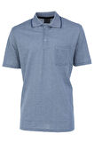 Oppland Erkek T-shirt Yazlık Cepli Kısa Kollu Modern Jakarlı Lonelli Model Rahat Kesim Pamuklu Kumaş