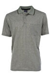 Oppland Erkek T-shirt Yazlık Cepli Kısa Kollu Modern Jakarlı Lonelli Model Rahat Kesim Pamuklu Kumaş