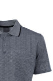 Oppland Erkek T-shirt Yazlık Cepli Kısa Kollu Modern Jakarlı Lonelli Model Rahat Kesim Pamuklu Kumaş